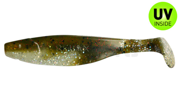 000214B310 Kopyto-River 5" (ca. 13,0 cm) selbstleuchtend Glitter / Kaulbarsch