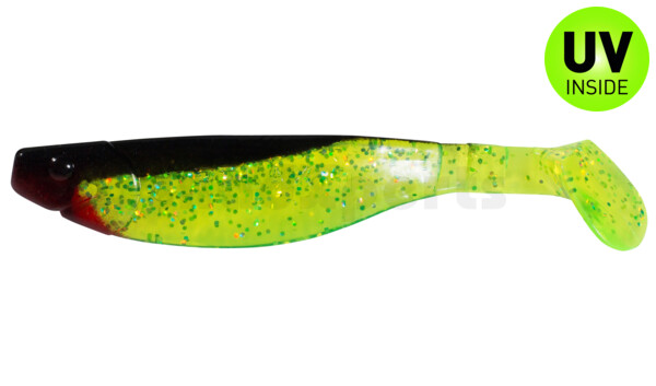 000214067 Kopyto-River 5" (ca. 13,0 cm) grün(chartreuse)-Glitter / schwarz