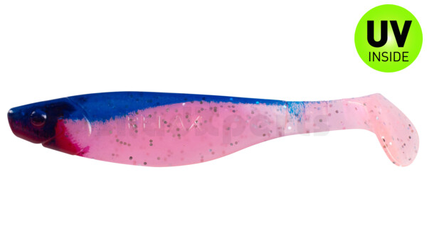 000214332 Kopyto-River 5" (ca. 13,0 cm) hot pink-Glitter Perleffekt / blau