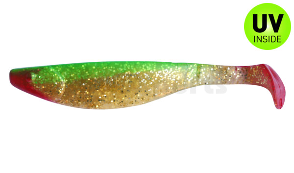 000216255 Kopyto-River 6" (ca. 16,0 cm) milchgold-Glitter / grün