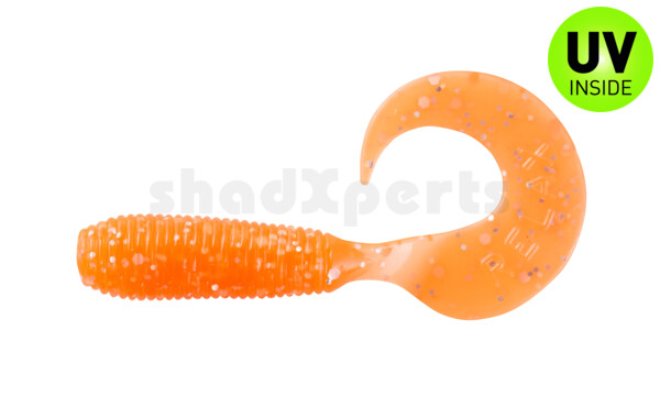 000602026 Twister 3/4" regulär (ca. 2,0 cm) orange glitter