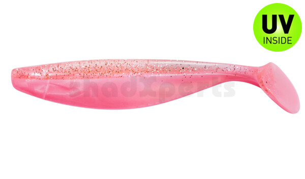 000416B300 Xtra-Soft 6" (ca. 16,0 cm) bubblegum/klar silber glitter