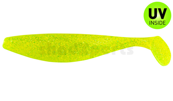 000423066 Xtra-Soft 9" (ca. 23,0 cm) grün(chartreuse)-Glitter