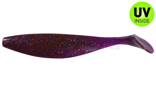 000423175 Xtra-Soft 9" (ca. 23,0 cm) crawfish-purple-electric-blue-glitter