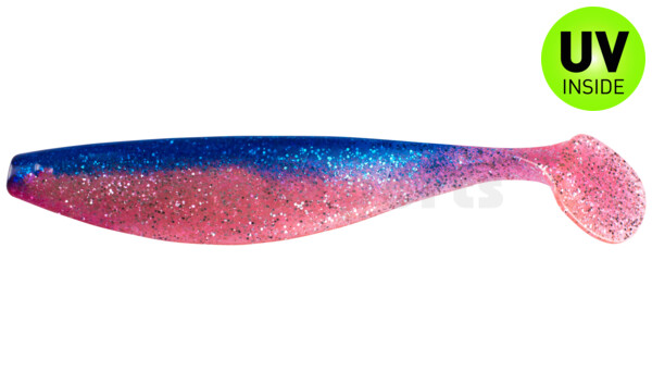 000423332 Xtra-Soft 9" (ca. 23,0 cm) hot pink-glitter pearleffect / blue
