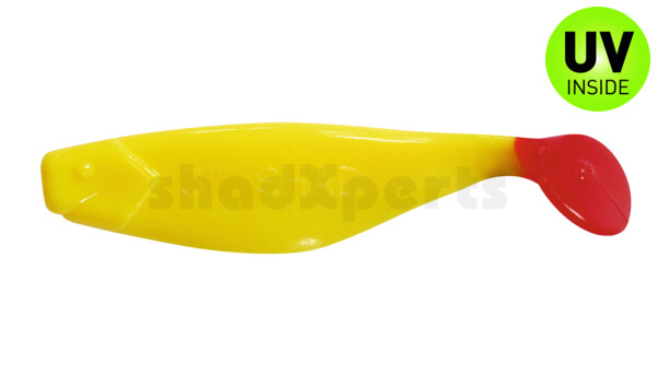 000408060RT Shad 3" (ca. 8,0 cm) yellow / red tail