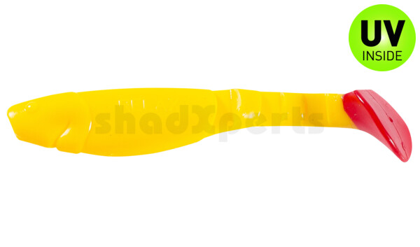 000211060RT Kopyto-Classic 4" (ca. 11,0 cm) yellow / red tail