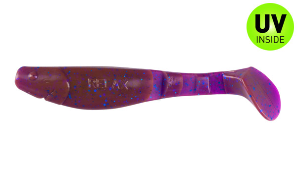 000211175 Kopyto-Classic 4" (ca. 11,0 cm) crawfish-purple-electric-blue-glitter