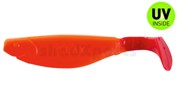 000212071RT Kopyto-River 4" (ca. 11,0 cm) orange / red tail