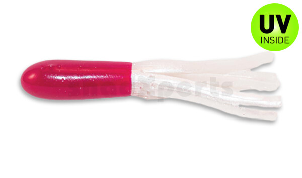 001605007 Crappie Tube 1.75" (ca. 4,5 cm) Pink/Pearl