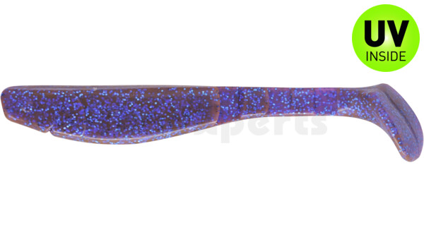 000220175 Kopyto-Classic 8" (ca. 20,0 cm) crawfish-violett-electric blue-Glitter