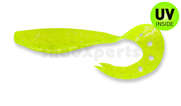 006020066 Sandra 3,5" (ca. 9 cm) grün(chartreuse)-Glitter