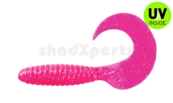 000608042 Twister 4" regulär (ca. 8,0 cm) hot pink glitter