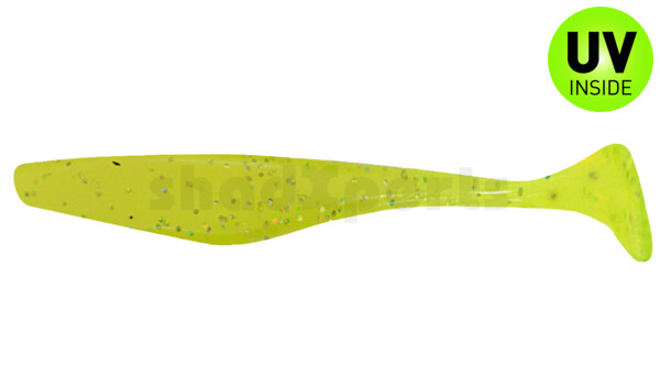 002609B034 Swimming Jerk Minnow 4" (ca. 8,5 cm) silk / neon chartreuse glitter