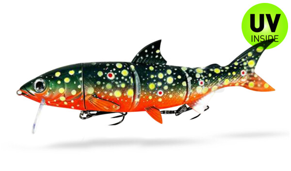 HYRO25AC RenkyOne - Hybrid Fishing Lure 10" (ca. 25 cm) slow sinking Atomic Char