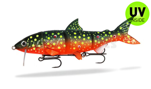 HYRO18AC RenkyOne - Hybrid Fishing Lure 7" (ca. 18 cm) slow sinking Atomic Char