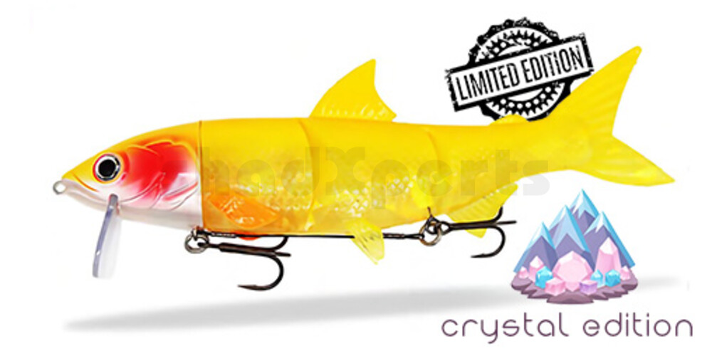 HYRO25OCR RenkyOne - Hybrid Fishing Lure 10" (ca. 25 cm) slow sinking Orange Crystal