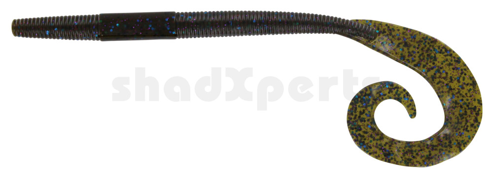 002919004 Big Curl Tail Worm 10" (ca. 19 cm) Tilapia