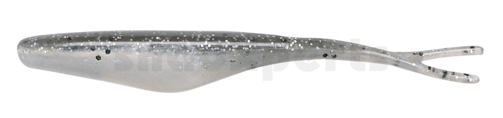 003110003 Split Tail Minnow 4" (ca. 9,5 cm) Smoke Metal Flake/Pearl Belly