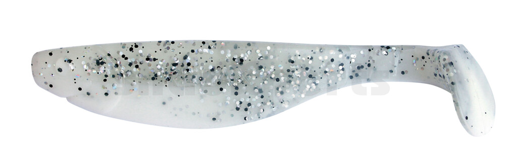 000214B008 Kopyto-River 5" (ca. 13,0 cm) reinweiss / klar salt´n pepper Glitter