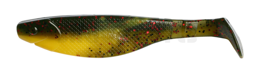 000214B092 Kopyto-River 5" (ca. 13,0 cm) gelb / Watermelon Glitter