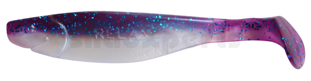 000214B312 Kopyto-River 5" (ca. 13,0 cm) blauperl / violett-electric blue Glitter