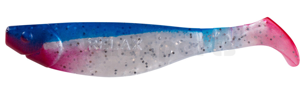 000214035 Kopyto-River 5" (ca. 13,0 cm) perlweiss-Glitter / blau