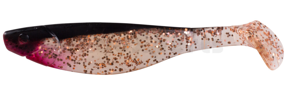 000214078C Kopyto-River 5" (ca. 13,0 cm) klar kupfer Glitter
