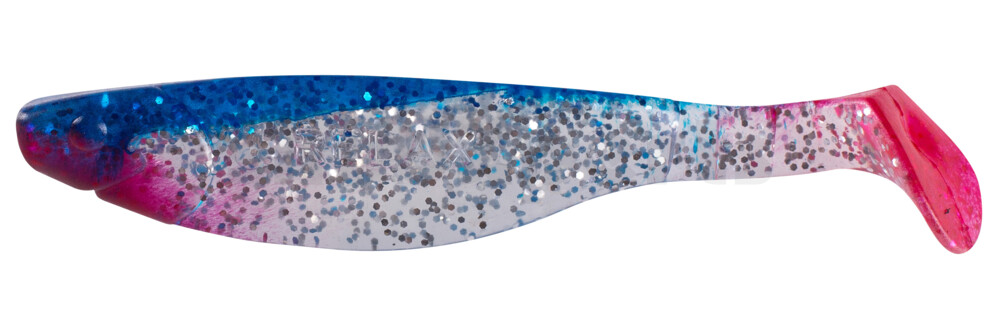 000214085 Kopyto-River 5" (ca. 13,0 cm) klar silber-Glitter / blau