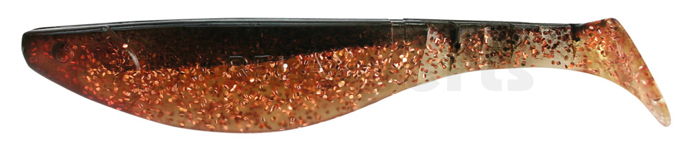 000216078C Kopyto-River 6" (ca. 16,0 cm) klar kupfer Glitter
