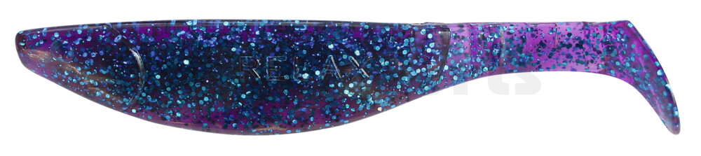 000216110 Kopyto-River 6" (ca. 16,0 cm) violett-transparent-Glitter