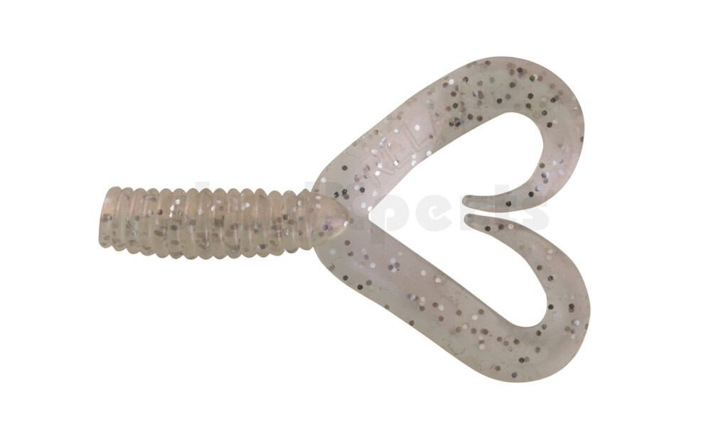 000604DT-007 Twister 2" Doubletail regulär (ca. 4,5 cm) perl glitter