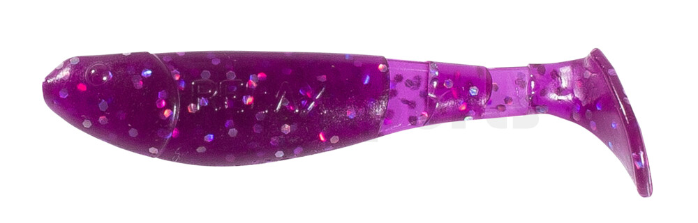 000207110 Kopyto-Classic 2,5" (ca.7,0 cm) violett-transparent-Glitter