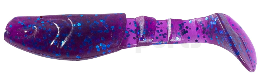 000208110 Kopyto-Classic 3" (ca. 8,0 cm) violett-transparent-Glitter