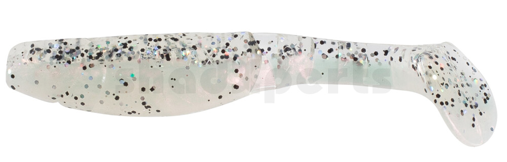000211B306 Kopyto-Classic 4" (ca. 11,0 cm) perl / klar salt´n pepper Glitter