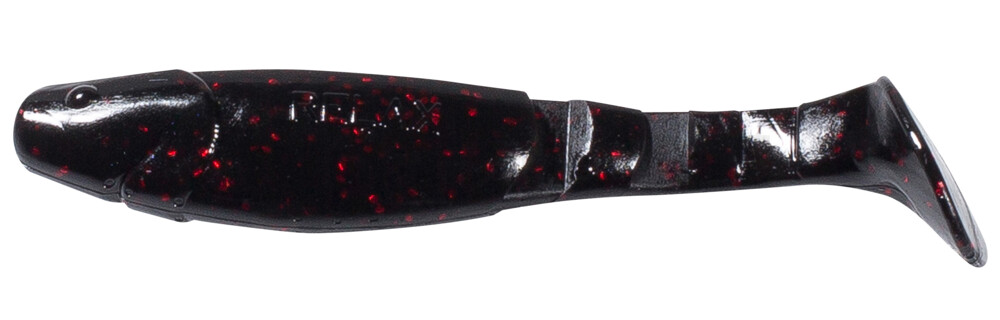 000211204 Kopyto-Classic 4" (ca. 11,0 cm) schwarz-rot-Glitter