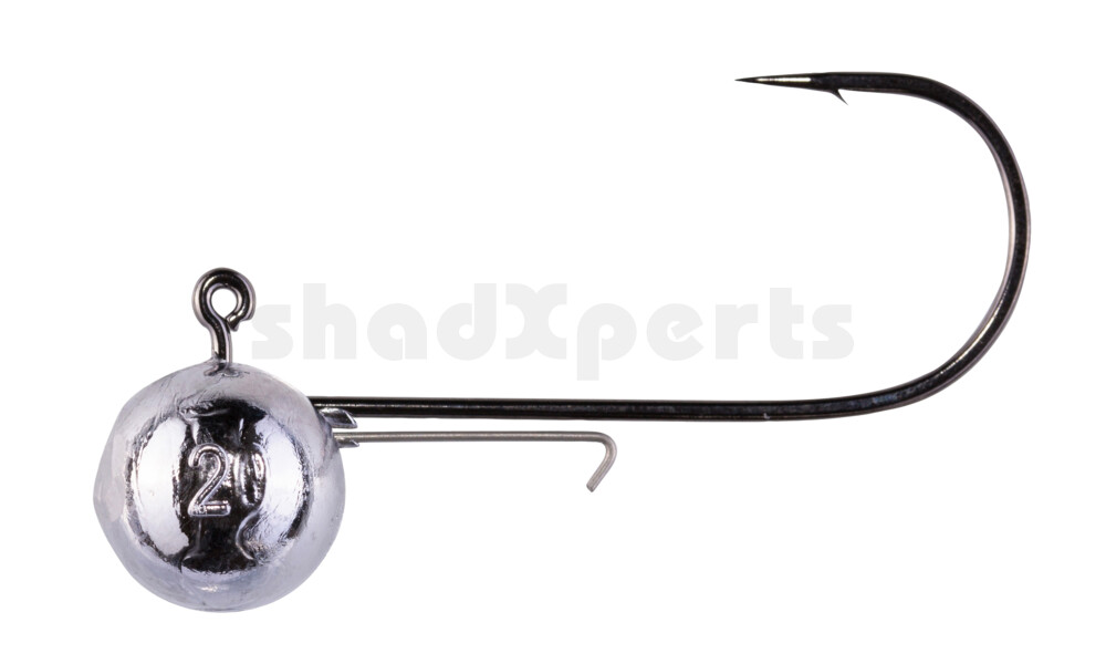 SXROW70018 SX Spezial Jig Rundkopf Wirekeeper (Baitholder) Größe: 7/0, Gewicht: 18g