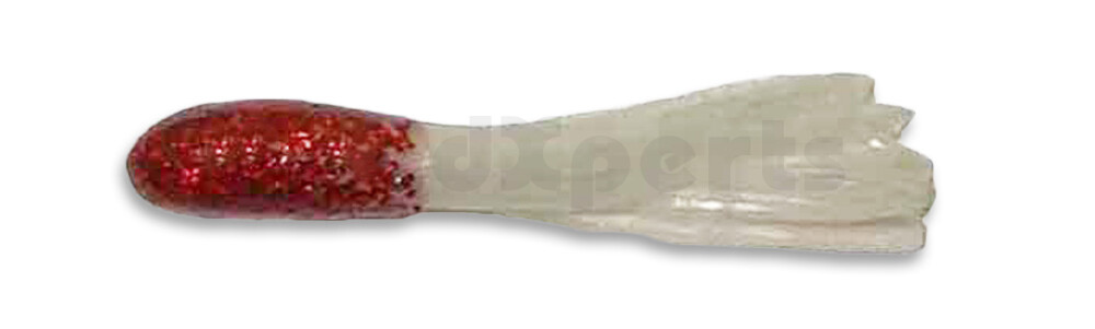 001603003 Glitter Head Tube 1.5" (ca. 3 cm) Red Glitter/Pearl