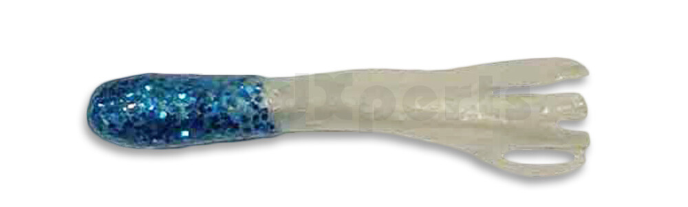 001603004 Glitter Head Tube 1.5" (ca. 3 cm) Blue Glitter/Pearl