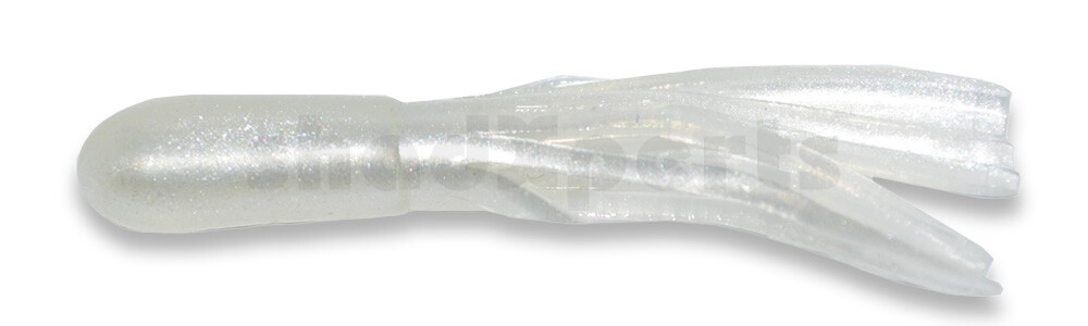001604010 Crappie Tube 1.5" (ca. 3 cm) Pearl