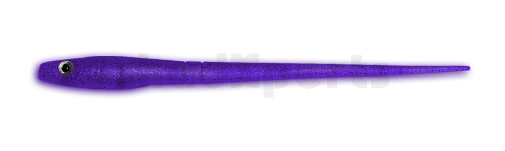 007018110 Lancon ZX 7" (ca. 18cm) violett-transparent-Glitter
