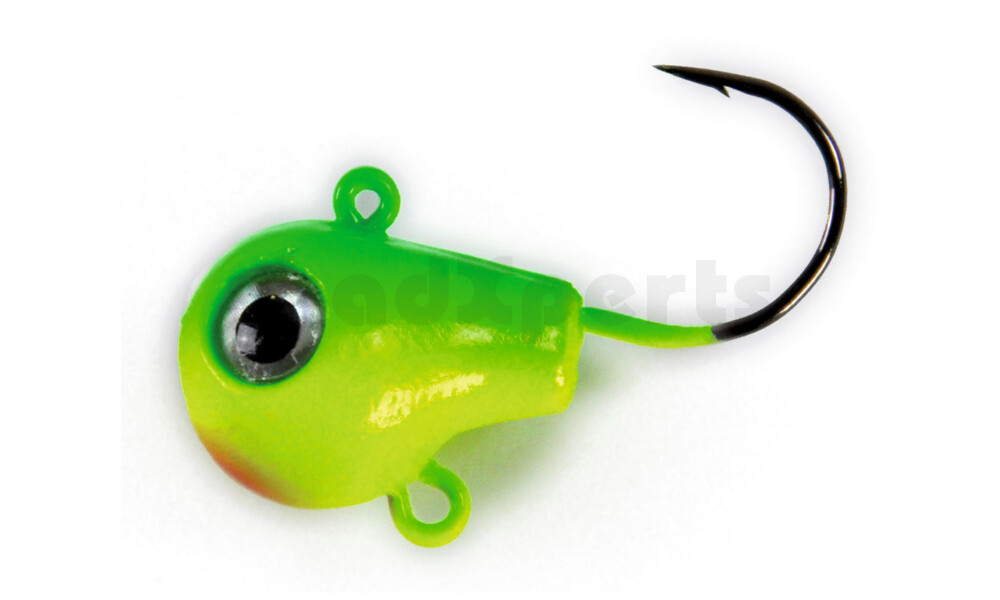 FB20028CL Fire Ball Jig chatreuse lime 989 BN Größe: 2/0, Gewicht: 28 g