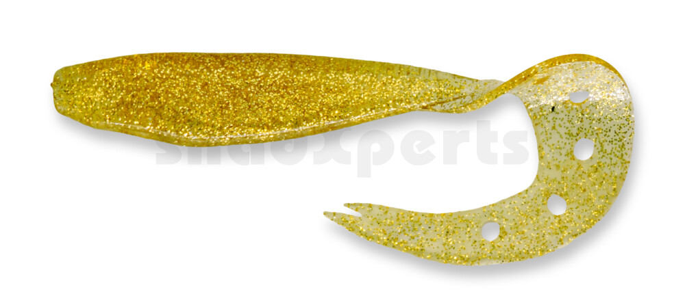 006023077 Sandra 6" (ca. 15 cm) klar gold-Glitter