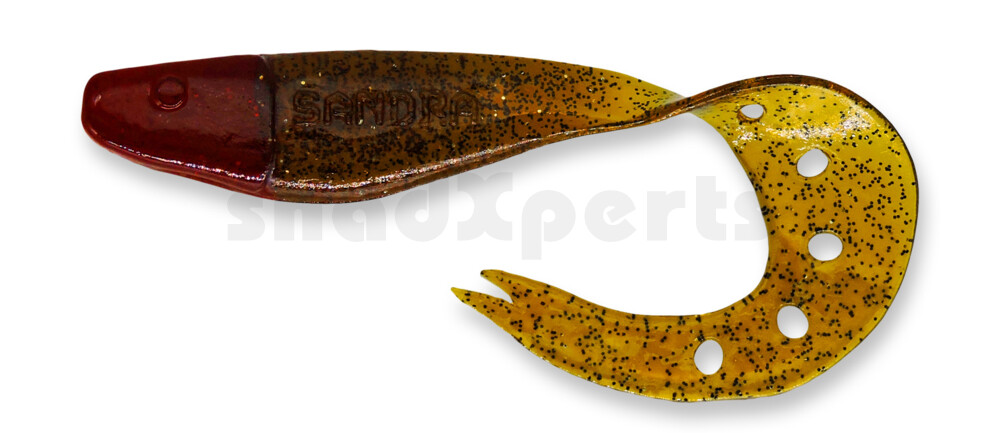 006020220 Sandra 3,5" (ca. 9 cm) bernstein gold-Glitter