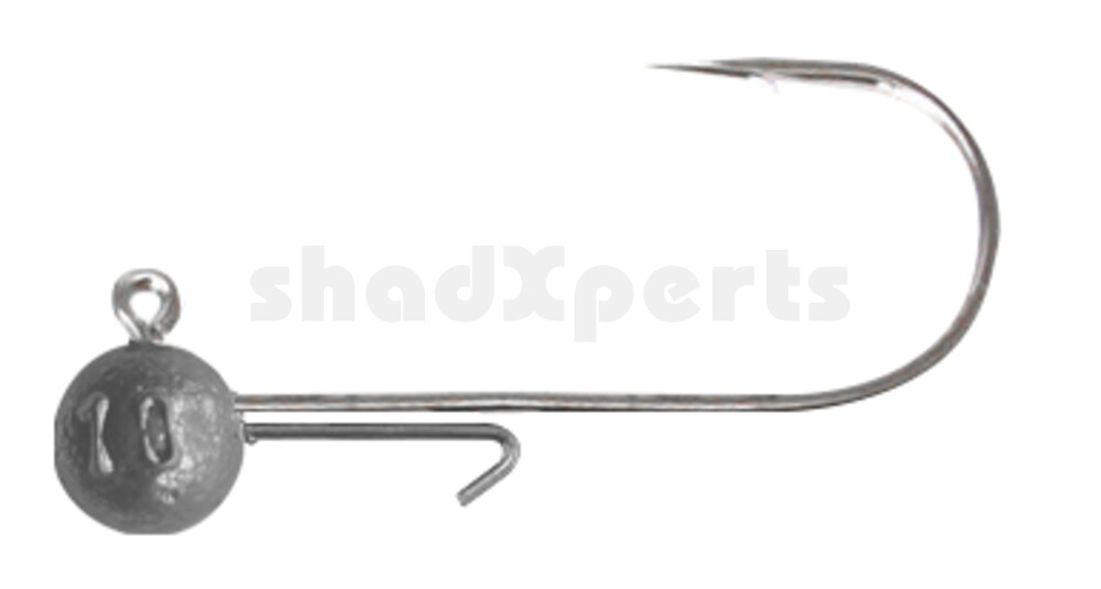 624W15030 Gamakatsu light Jig, Rundkopf Wirekeeper (Baitholder) Größe: 3/0, Gewicht: 15 g