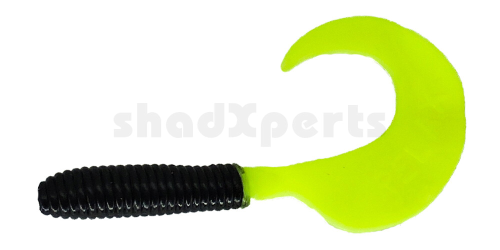 000606029F Twister 2,5" (ca. 6,0 cm) schwarz / fire tail