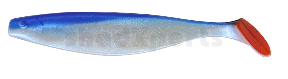 000418047 Xtra-Soft 7" (ca. 18,0 cm) blauperl-Glitter / blau