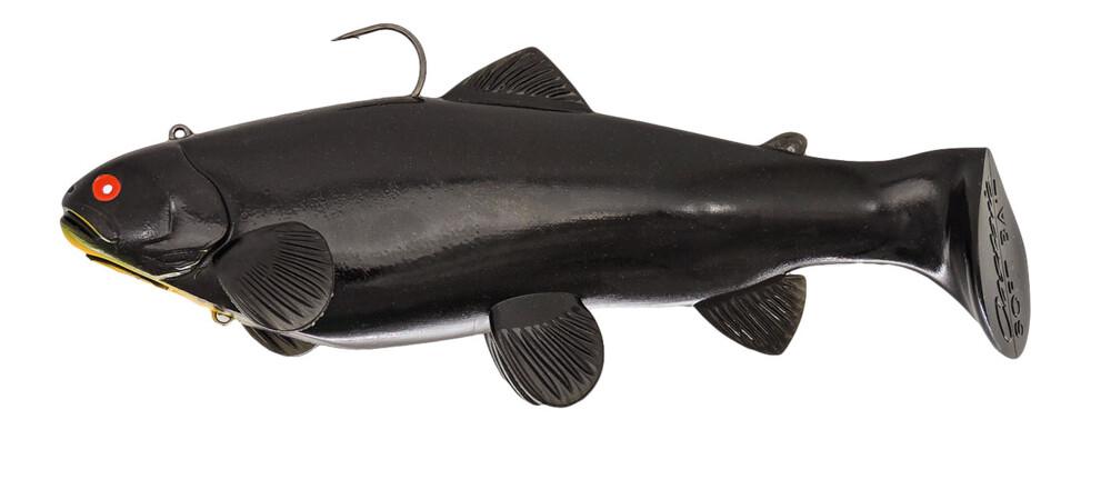 SBT25B Castaic Swim Bait Trout 2.0 - 10" (25cm) Fast sinking Black