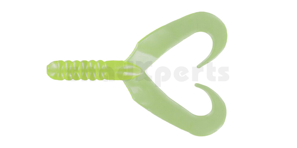 005307B005 BBB Double Tail 3" (7,5 cm) Chartreuse Pearl