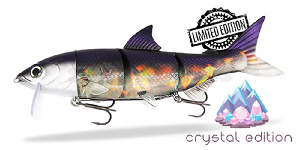 HYRO25PCR RenkyOne - Hybrid Fishing Lure 10" (ca. 25 cm) slow sinking Purple Crystal
